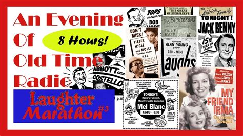 All Night Old Time Radio Shows - Comedy Marathon #3! | 8+ Hours of ...