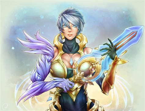 Year of Armors - Dawnbringer Riven (Fanart - LoL) by PandaOnDA on DeviantArt