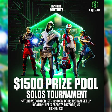 Helix Esports – $1500 Solo Tournament Feat. Fortnite | Patriot Place