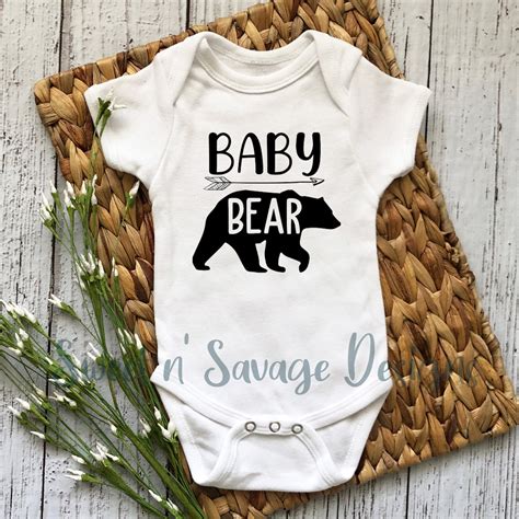 Baby Bear Onesie® Baby Shower Gift Newborn Onesie® Baby - Etsy