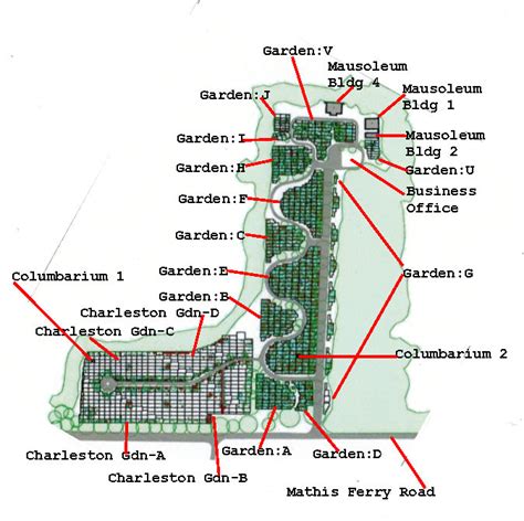 Cemetery-Map-2 - Mount Pleasant Memorial GardensMount Pleasant Memorial Gardens