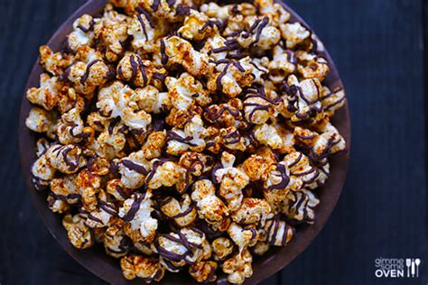 Spiced Chocolate Popcorn | Gimme Some Oven