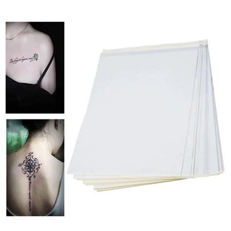 Aliexpress.com : Buy Tattoo Transfer Paper 25/20Pcs 4 Layers Tattoo ...