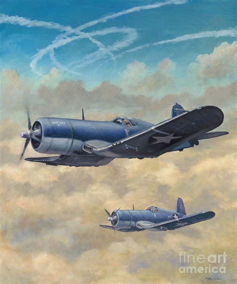 F4u Corsair Painting at PaintingValley.com | Explore collection of F4u Corsair Painting