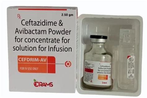 Ceftazidime And Avibactam Injection2.50gm at Rs 6290/piece ...