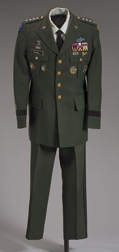 US Army green service uniform worn by General Colin L. Powell ...