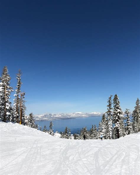 Skiing In Lake Tahoe - Overview & Map Of Lake Tahoe Ski Resorts