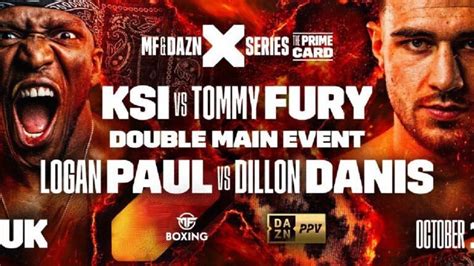 KSI Vs Fury Full Card Running Order, Fights, Start Times