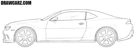 How to Draw a Chevrolet Camaro