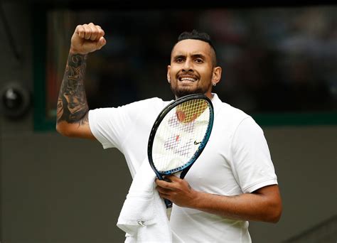 Nick Kyrgios Comes to Wimbledon to ‘Chill Out’ and Gets Hot Instead ...