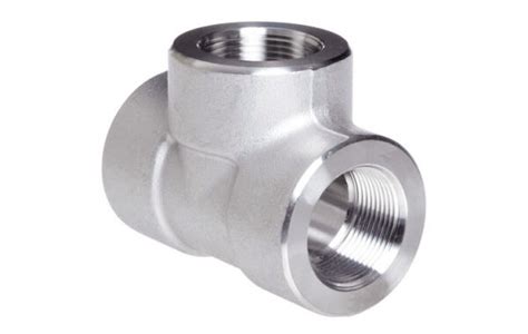 Stainless Steel Threaded Tee | Supplier of Quality Forged Fittings-Flanges