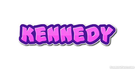 Kennedy Logo | Free Name Design Tool from Flaming Text