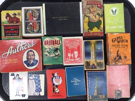 Lot - Assorted Vintage Card Games