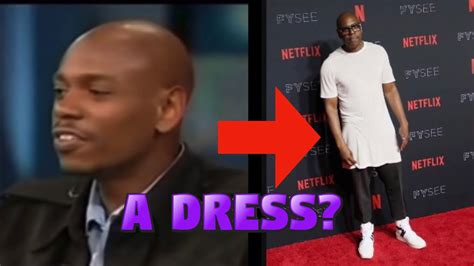 Did Dave Chappelle wear a dress? - YouTube