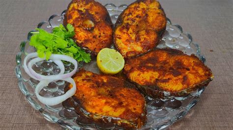 வஞ்சரம் மீன் வறுவல் | Vanjaram fish fry | Fish fry | Spicy fish fry | Vanjaram fry | - YouTube