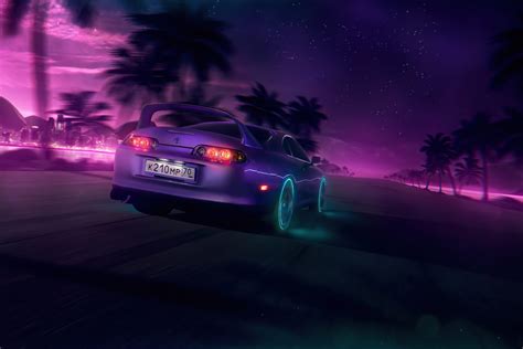 NeonNight Toyota Supra 4k - Free 4k Wallpapers - 40.000+ Free 4k ...