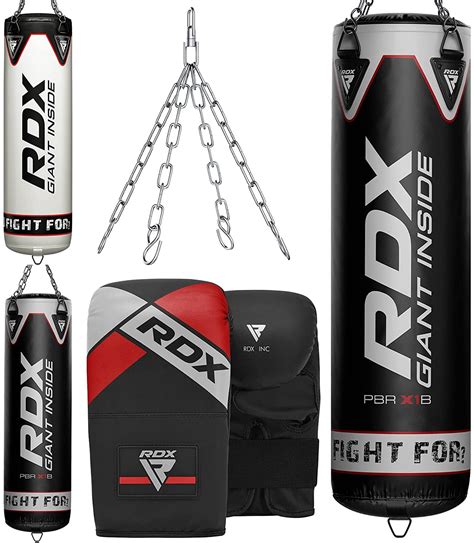 RDX Punching Bag 60lb, 80lb Anti Swing Punch Bag for Boxing Training ...