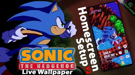 Sonic the Hedgehog - Live Wallpaper & Android setup - Customize your ...