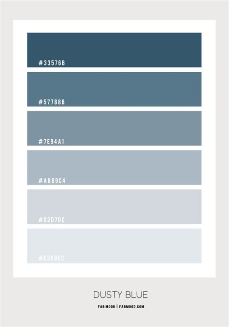 Dusty Blue Bedroom Color Scheme | Sage color palette, Blue color schemes, Bedroom color schemes