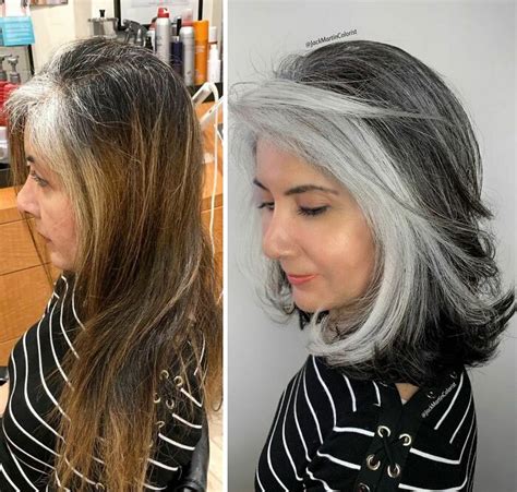 20 Times This Hairdresser Encouraged Women To Ditch The Hair Dye And ...