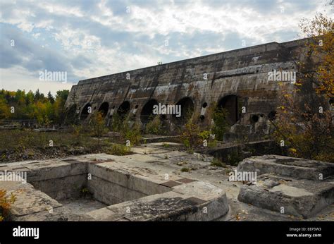 Old Pinawa dam power station near Pinawa Manitoba Canada Stock Photo ...