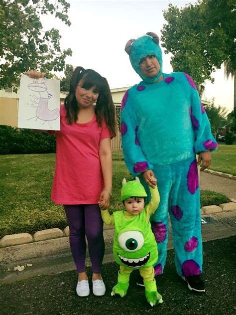 Pixar’s Monsters Inc. Boo, Mike Wazowski, and Sully | Newborn halloween ...