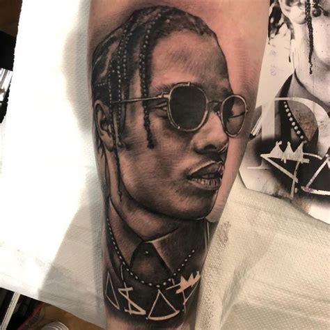 TATTOOS OF ASAP ROCKY | see more hiphop tattoos on the Paperchasers Ink ...