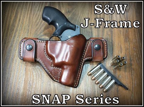 Custom Concealed Carry Leather Holster (OWB) Smith & Wesson J Frame ...