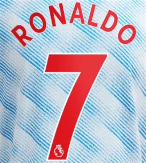 2021-22 Manchester United Away Shirt RONALDO 7 Official Football Name ...