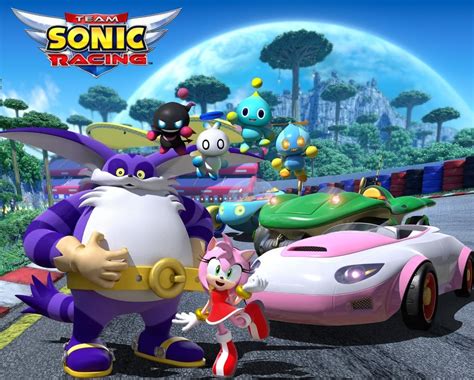 Big The Cat, Chao And Amy Will All Be Playable In Team Sonic Racing ...