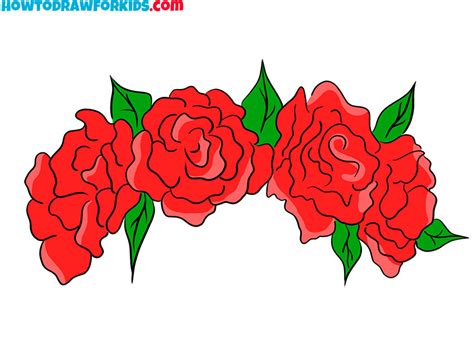 Crown Flower Drawing Images | Best Flower Site