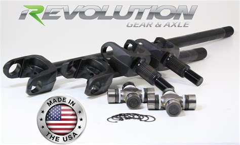 Chromoly Front Axle Kit (27 spline) | Jeep JK - Dana 30