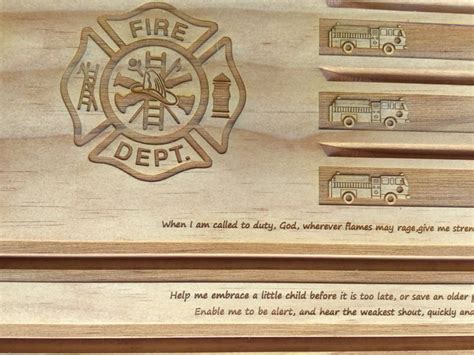 Firefighter Challenge Coin Display Holder Firefighter's - Etsy | Challenge coin display ...