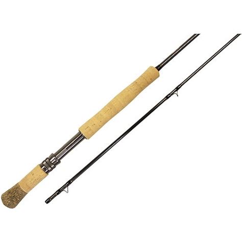 Shu-Fly Fresh/Saltwater 9 Fly Fishing Rod (2-Piece), Black, 9-Feet ...