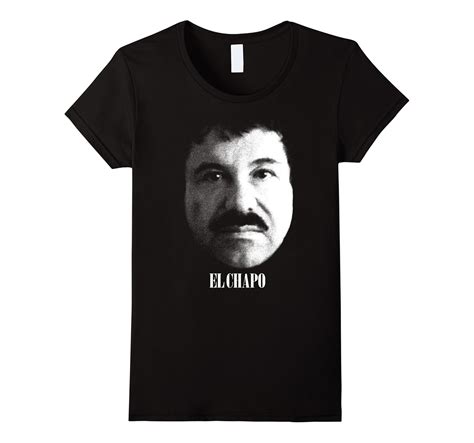 El Chapo Guzman Most Wanted Poster Face Portrait T-Shirt