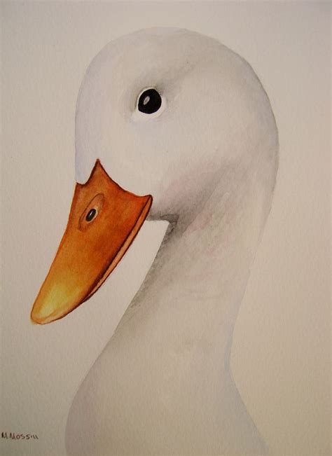 Duck Watercolour Painting | Animal paintings, Farm animal paintings, Duck art