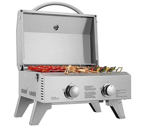 Best small portable gas propane grill for camping in 2022 | Grills Reviews