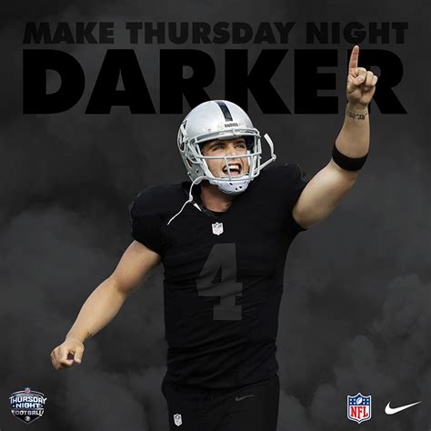 Nike | 2018 Oakland Raiders – Color Rush Blackout on Behance