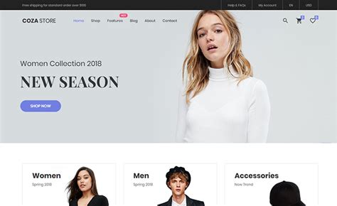 Cozastore - Free HTML5 eCommerce Website Template - ThemeWagon