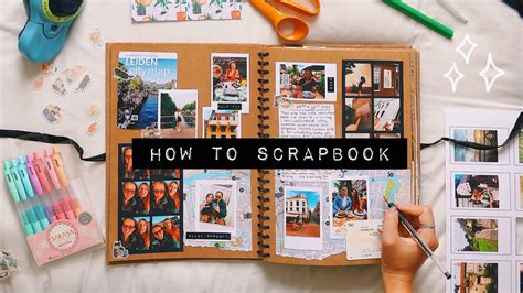 DIY HOW TO SCRAPBOOK ideas & inspiration - YouTube