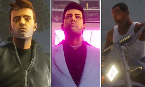 GTA Trilogy characters enhanced through AI (zoom) : r/playstation