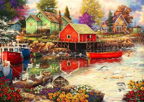 landscape - online puzzle