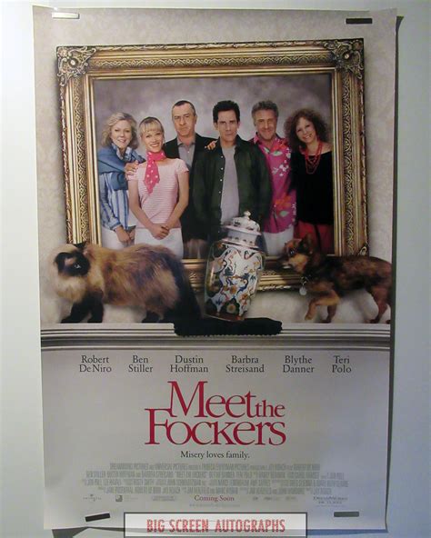 Meet the Fockers one sheet poster | Big Screen Autographs