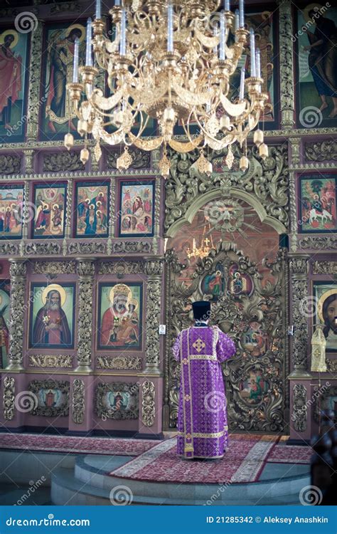 Orthodox Liturgy with Bishop Editorial Photography - Image of belief ...