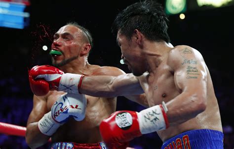 Manny Pacquiao vs. Keith Thurman: This stunning photo sums up fight