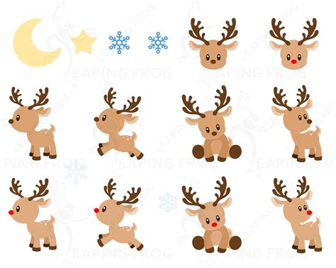 Rudolph SVG. PNG. Cricut Cut Files Layered Files. Silhouette. | Etsy