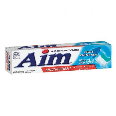 AIM Toothpaste, 6 oz, Ultra Mint, PK 24 - 39E688|CB202025 - Grainger