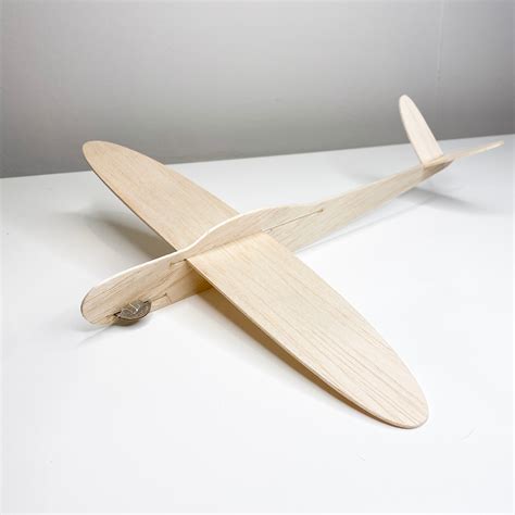 Balsawood Plane Plans-Glider Toy-DIY Cricut SVG-Toy airplane | Etsy