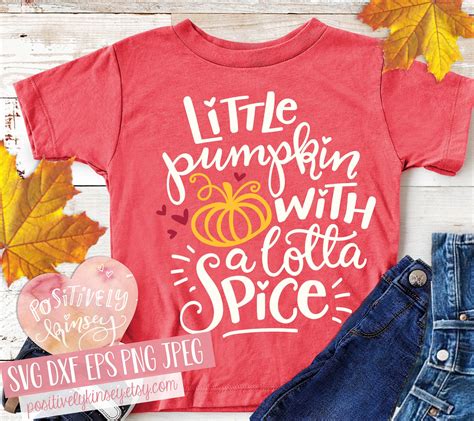 Funny Pumpkin SVG File for Kids Little Pumpkin With a Lotta | Etsy