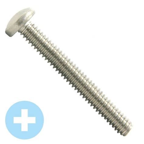 #8-32 x 1/4" Stainless Steel Phillips Pan Head Machine Screw 18-8 | K.L. Jack